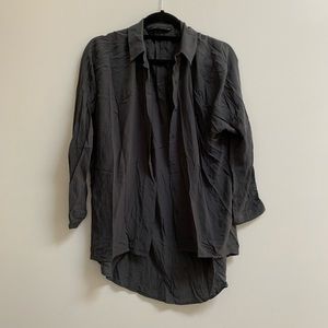Zara Button Down Blouse S